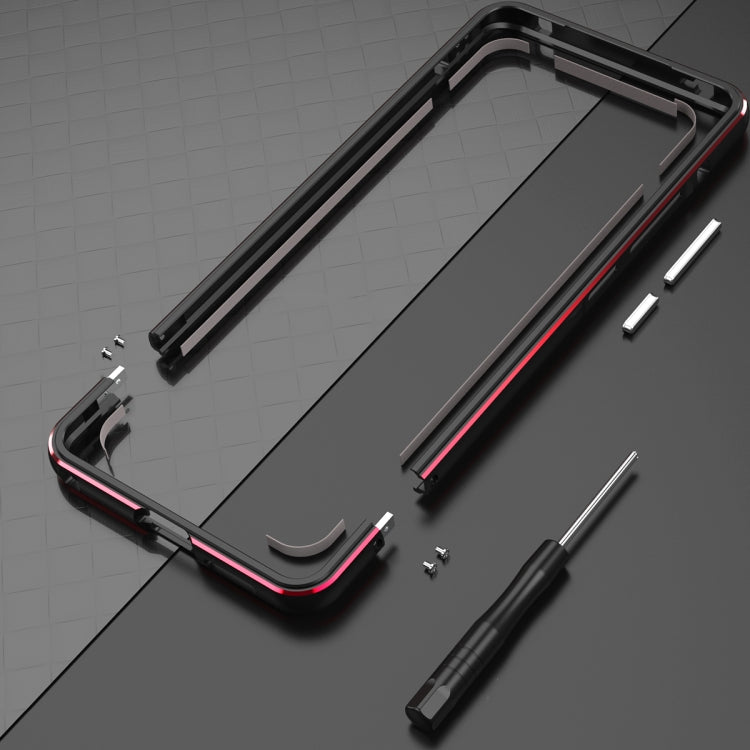 For vivo iQOO 7 Aurora Series Lens Protector + Metal Frame Protective Case