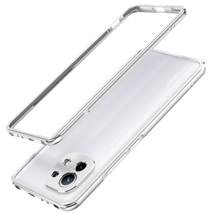 For Xiaomi Mi 11 Aurora Series Lens Protector + Metal Frame Protective Case