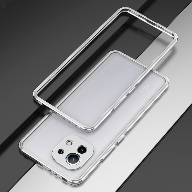 For Xiaomi Mi 11 Aurora Series Lens Protector + Metal Frame Protective Case