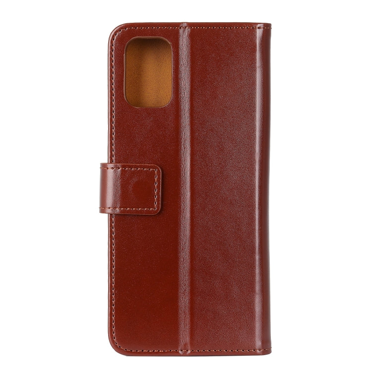 For HTC Desire 21 Pro 3-Color Pearl Texture Magnetic Buckle Horizontal Flip PU Leather Case with Card Slots & Wallet & Holder