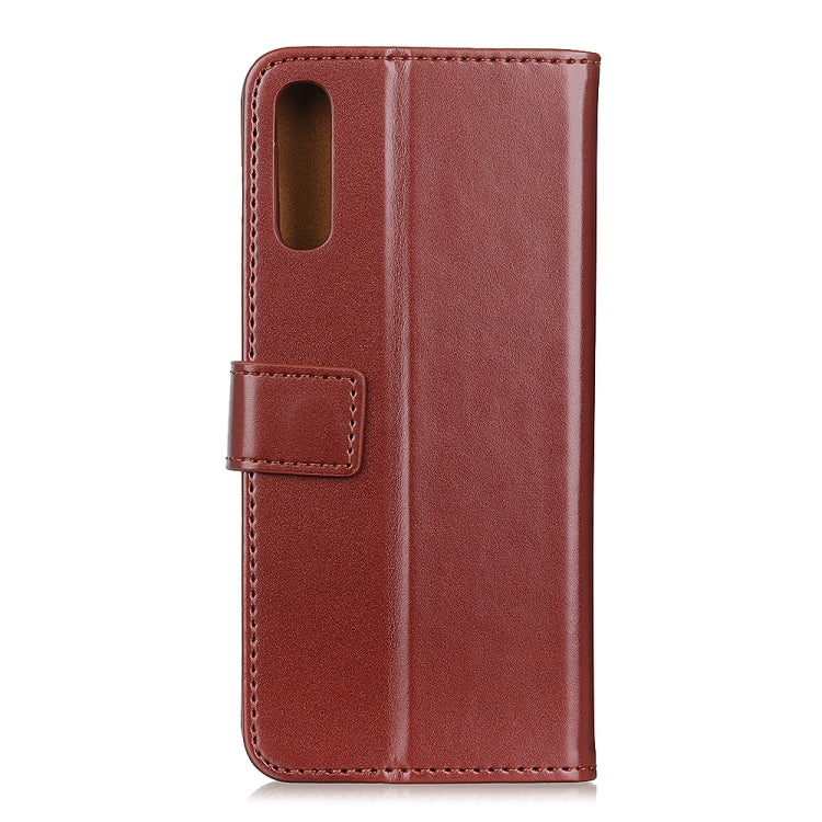 For Rakuten BIG 3-Color Pearl Texture Magnetic Buckle Horizontal Flip PU Leather Case with Card Slots & Wallet & Holder