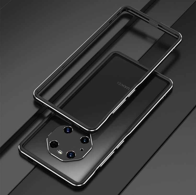 For Huawei Mate 40 Pro Aurora Series Lens Protector + Metal Frame Protective Case
