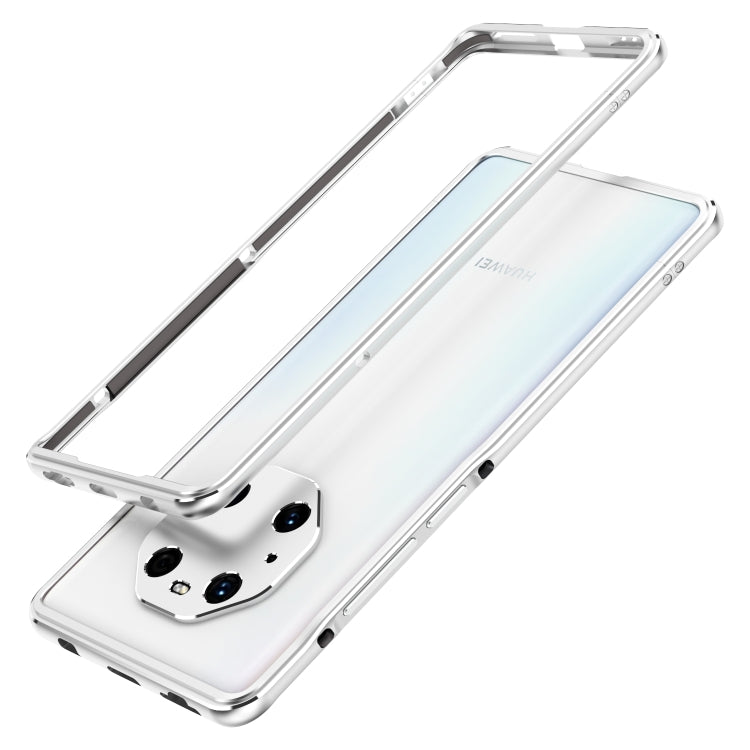 For Huawei Mate 40 Pro Aurora Series Lens Protector + Metal Frame Protective Case