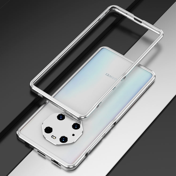 For Huawei Mate 40 Pro Aurora Series Lens Protector + Metal Frame Protective Case