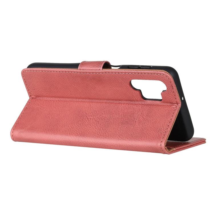 For Samsung Galaxy A32 4G KHAZNEH Cowhide Texture Horizontal Flip Leather Case with Holder & Card Slots & Wallet