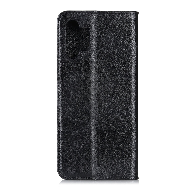 For Samsung Galaxy A32 4G Magnetic Crazy Horse Texture Horizontal Flip Leather Case with Holder & Card Slots & Wallet