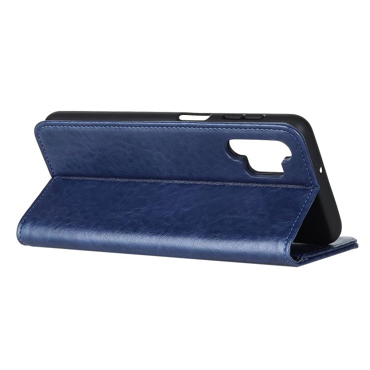 For Samsung Galaxy A32 4G Magnetic Crazy Horse Texture Horizontal Flip Leather Case with Holder & Card Slots & Wallet