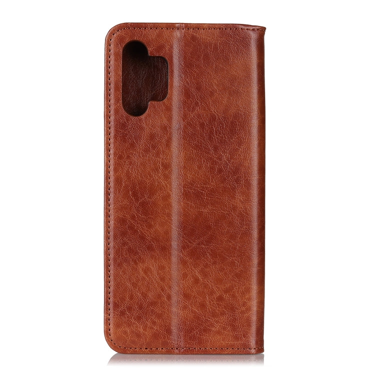 For Samsung Galaxy A32 4G Magnetic Crazy Horse Texture Horizontal Flip Leather Case with Holder & Card Slots & Wallet