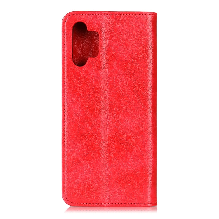 For Samsung Galaxy A32 4G Magnetic Crazy Horse Texture Horizontal Flip Leather Case with Holder & Card Slots & Wallet