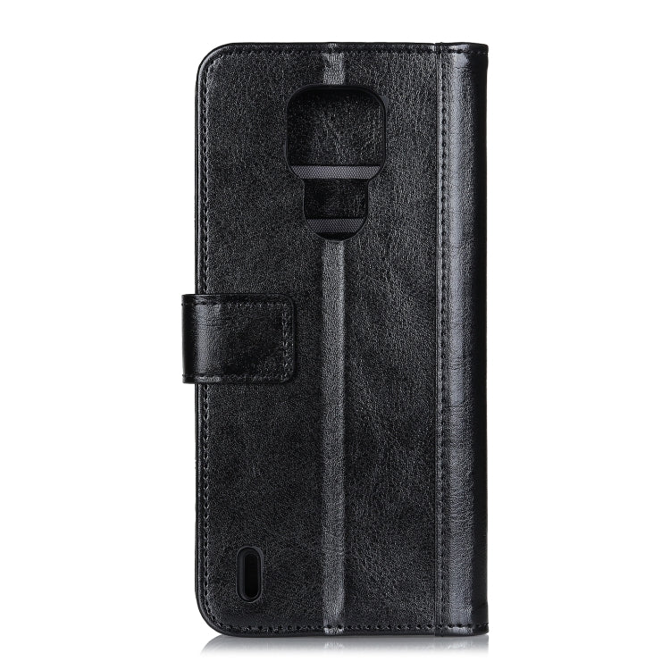 For Motorola Moto E7(2020) Peas Crazy Horse Texture Horizontal Flip Leather Case with Holder & Card Slots & Wallet
