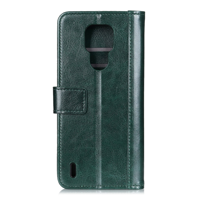 For Motorola Moto E7(2020) Peas Crazy Horse Texture Horizontal Flip Leather Case with Holder & Card Slots & Wallet