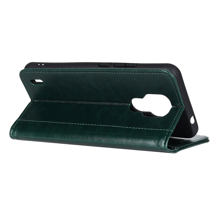 For Motorola Moto E7(2020) Peas Crazy Horse Texture Horizontal Flip Leather Case with Holder & Card Slots & Wallet