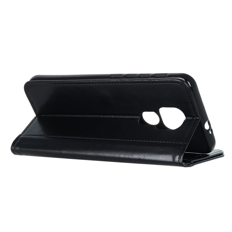 For Motorola Moto G Play(2021) Peas Crazy Horse Texture Horizontal Flip Leather Case with Holder & Card Slots & Wallet
