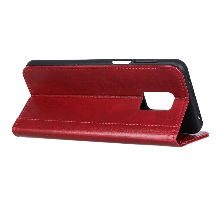 For Motorola Moto G Power(2021) Peas Crazy Horse Texture Horizontal Flip Leather Case with Holder & Card Slots & Wallet