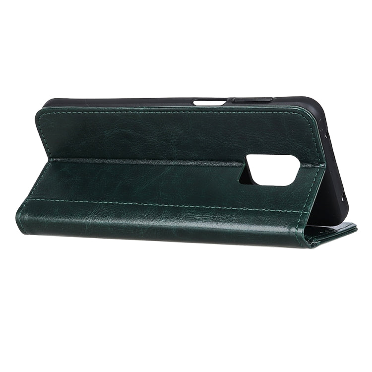 For Motorola Moto G Power(2021) Peas Crazy Horse Texture Horizontal Flip Leather Case with Holder & Card Slots & Wallet