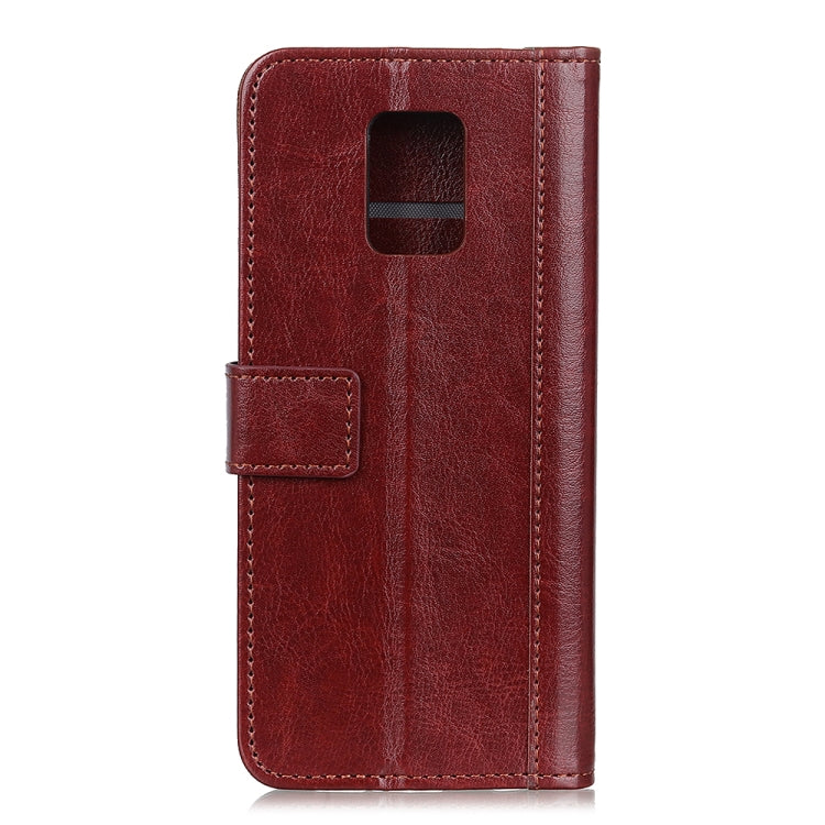 For Motorola Moto G Power(2021) Peas Crazy Horse Texture Horizontal Flip Leather Case with Holder & Card Slots & Wallet