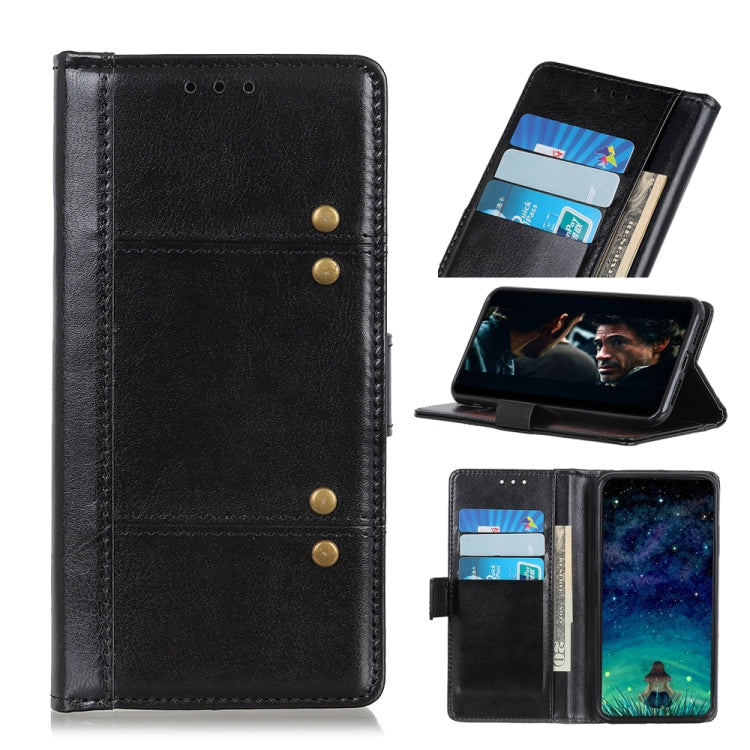 For OPPO Reno5 5G Peas Crazy Horse Texture Horizontal Flip Leather Case with Holder & Card Slots & Wallet