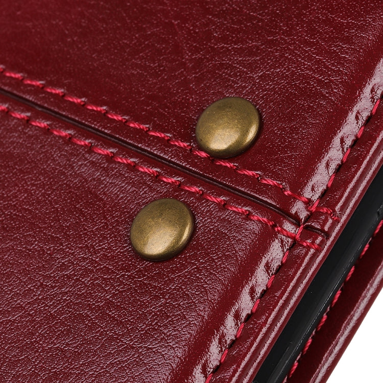 For OPPO Reno5 Pro 5G Peas Crazy Horse Texture Horizontal Flip Leather Case with Holder & Card Slots & Wallet
