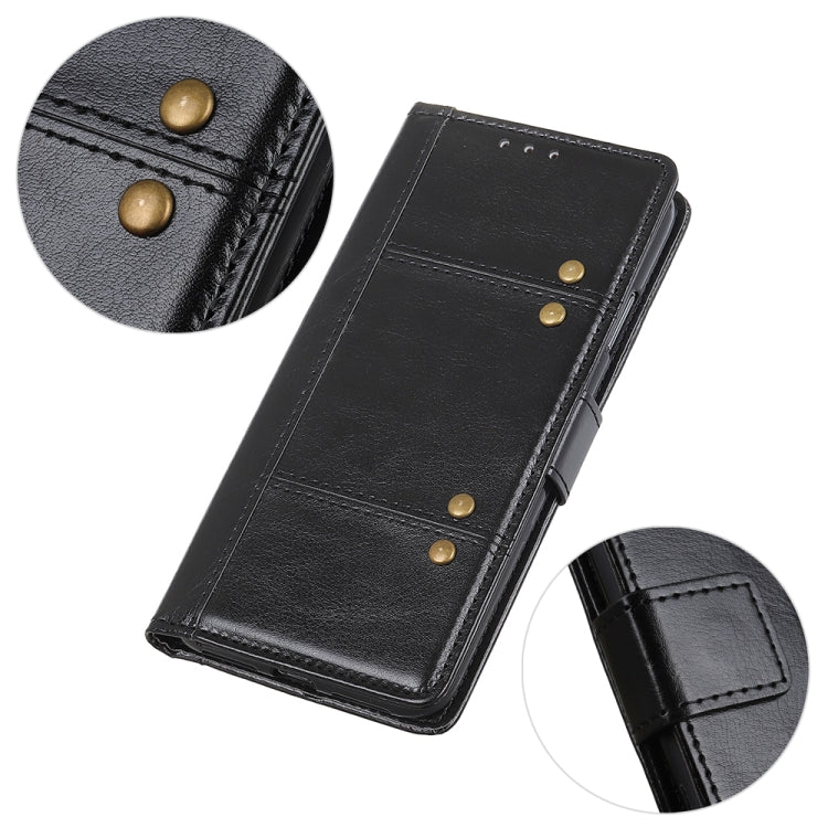 For OPPO Reno5 Pro 5G Peas Crazy Horse Texture Horizontal Flip Leather Case with Holder & Card Slots & Wallet