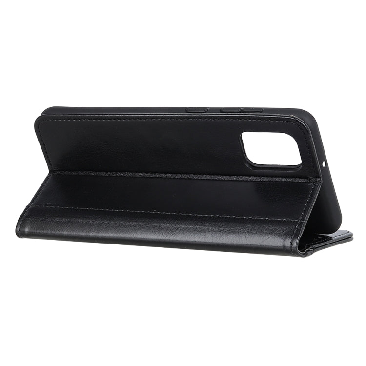 For OPPO Reno5 Pro 5G Peas Crazy Horse Texture Horizontal Flip Leather Case with Holder & Card Slots & Wallet