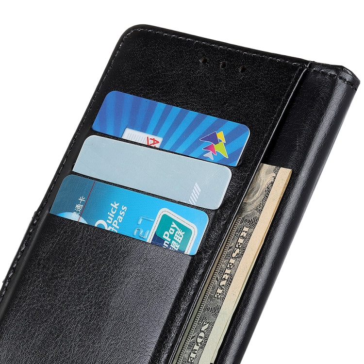 For OPPO Reno5 Pro 5G Peas Crazy Horse Texture Horizontal Flip Leather Case with Holder & Card Slots & Wallet