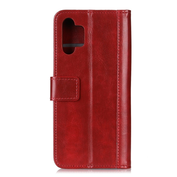 For Samsung Galaxy A32 5G Peas Crazy Horse Texture Horizontal Flip Leather Case with Holder & Card Slots & Wallet