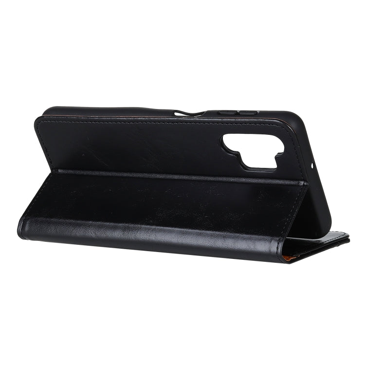For Samsung Galaxy A32 5G Peas Crazy Horse Texture Horizontal Flip Leather Case with Holder & Card Slots & Wallet