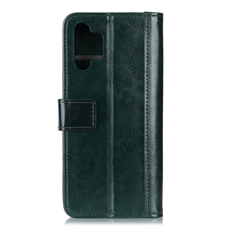 For Samsung Galaxy A32 5G Peas Crazy Horse Texture Horizontal Flip Leather Case with Holder & Card Slots & Wallet