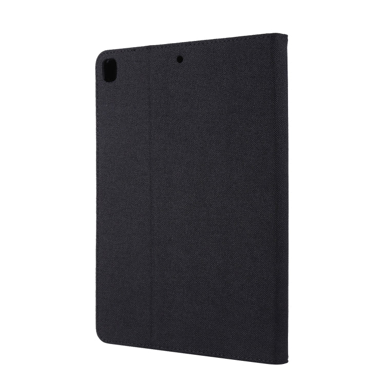 Horizontal Flip TPU + Fabric PU Leather Protective Case with Name Card Clip For iPad 9.7 (2017/2018) & iPad Air & Air2 & iPad Pro 9.7