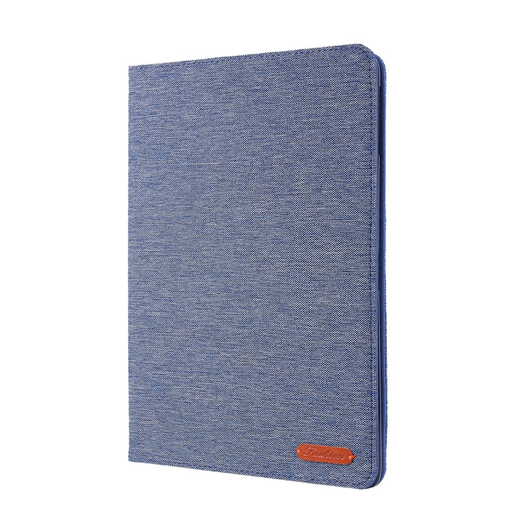 Horizontal Flip TPU + Fabric PU Leather Protective Case with Name Card Clip For iPad 9.7 (2017/2018) & iPad Air & Air2 & iPad Pro 9.7