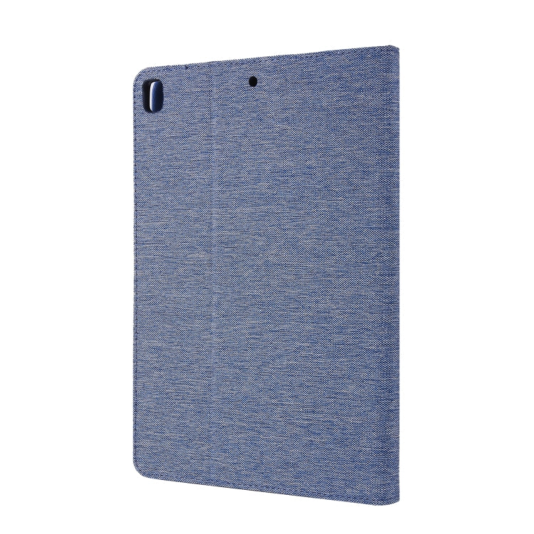 Horizontal Flip TPU + Fabric PU Leather Protective Case with Name Card Clip For iPad 9.7 (2017/2018) & iPad Air & Air2 & iPad Pro 9.7