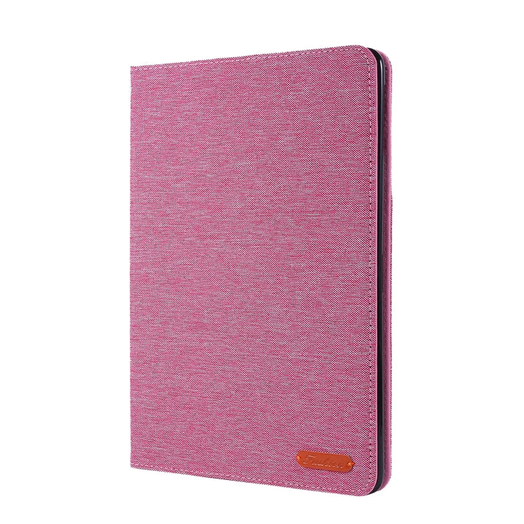 Horizontal Flip TPU + Fabric PU Leather Protective Case with Name Card Clip For iPad 9.7 (2017/2018) & iPad Air & Air2 & iPad Pro 9.7