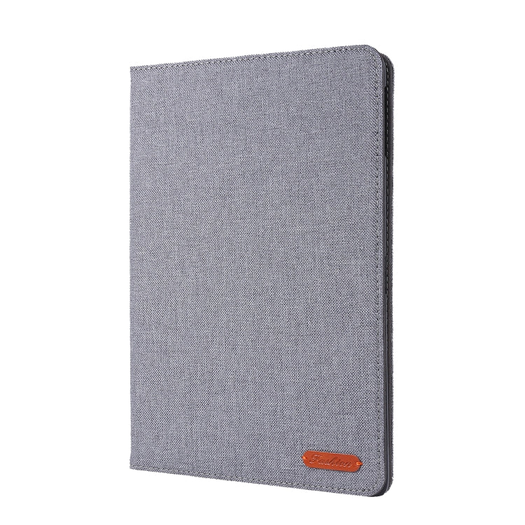 Horizontal Flip TPU + Fabric PU Leather Protective Case with Name Card Clip For iPad 9.7 (2017/2018) & iPad Air & Air2 & iPad Pro 9.7