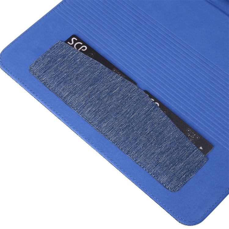 Horizontal Flip TPU + Fabric PU Leather Protective Case with Name Card Clip For iPad Air 2020 10.9 / iPad Pro 11 2021 / 2020 / 2018