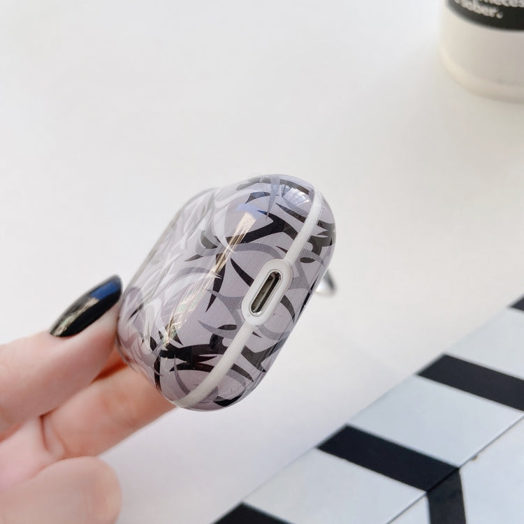 TPU Bauhinia Balloon Earphone Protective Case with Hook For AirPods 1 / 2