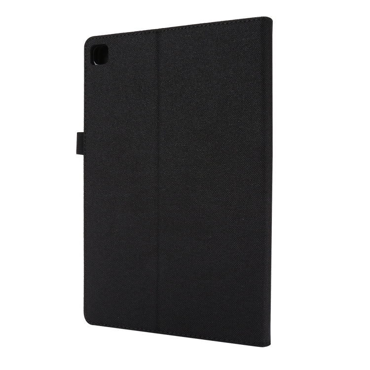 For Huawei Enjoy Tablet 2 10.1 / T10 / T10S Horizontal Flip TPU + Fabric PU Leather Protective Case with Name Card Clip
