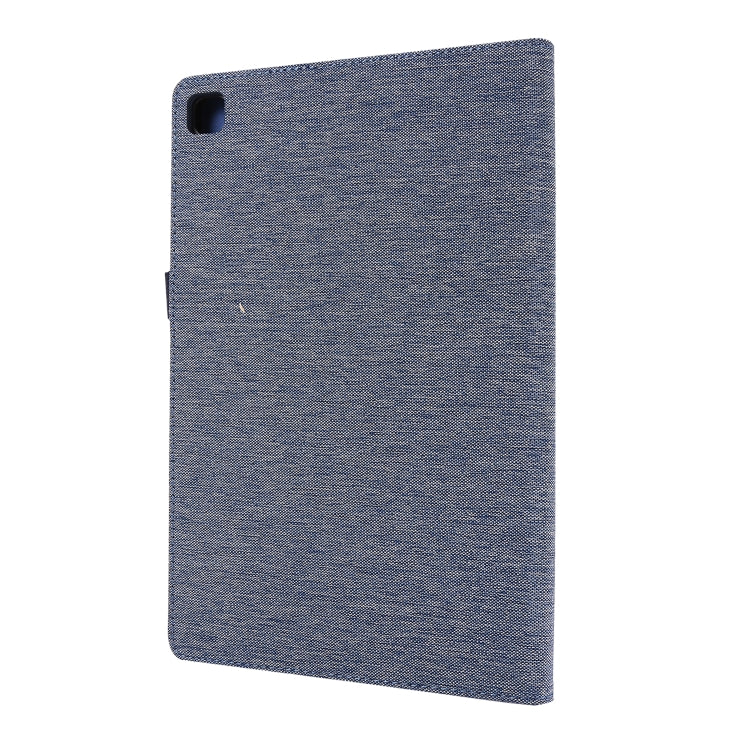 For Huawei Enjoy Tablet 2 10.1 / T10 / T10S Horizontal Flip TPU + Fabric PU Leather Protective Case with Name Card Clip