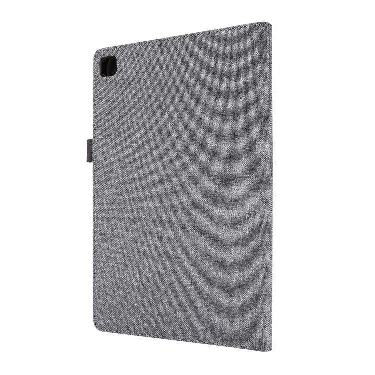 For Huawei Enjoy Tablet 2 10.1 / T10 / T10S Horizontal Flip TPU + Fabric PU Leather Protective Case with Name Card Clip