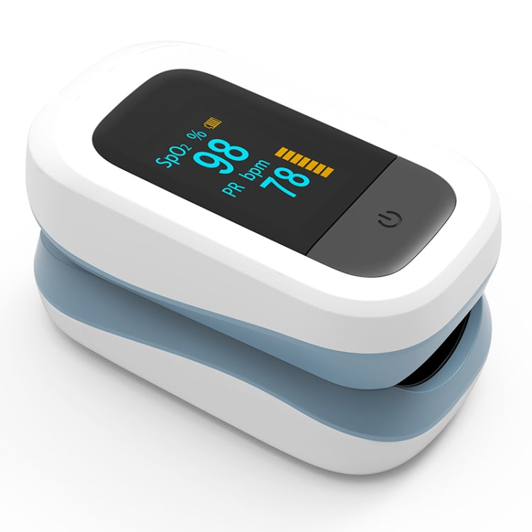 YK-82C 0.96 inch Finger Clip Oximeter Pulse Monitoring Home Pulse & Heart Rate Instrument with OLED Display