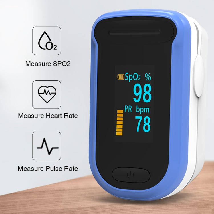 OXINETER C2 0.96 inch Finger Clip Oximeter Pulse Monitoring Home Pulse & Heart Rate Instrument with OLED Display