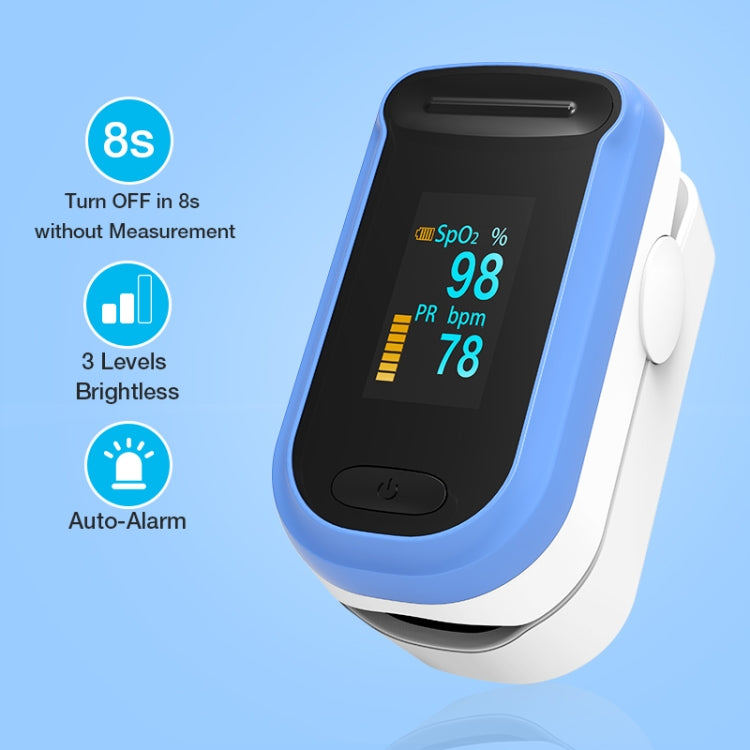 OXINETER C2 0.96 inch Finger Clip Oximeter Pulse Monitoring Home Pulse & Heart Rate Instrument with OLED Display