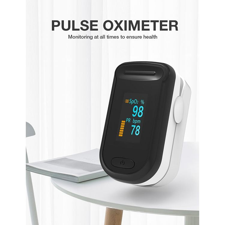 OXINETER C2 0.96 inch Finger Clip Oximeter Pulse Monitoring Home Pulse & Heart Rate Instrument with OLED Display