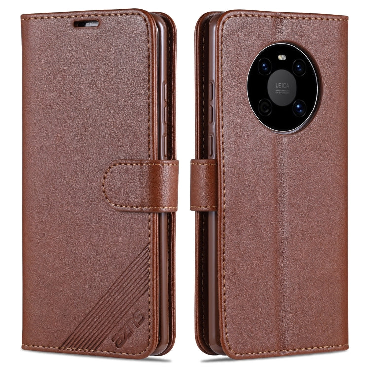 For Huawei Mate 40 AZNS Sheepskin Texture Horizontal Flip Leather Case with Holder & Card Slots & Wallet