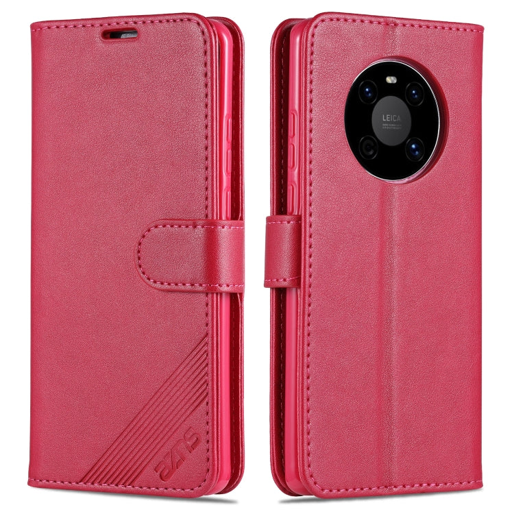 For Huawei Mate 40 AZNS Sheepskin Texture Horizontal Flip Leather Case with Holder & Card Slots & Wallet
