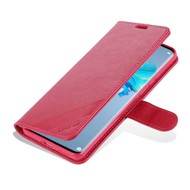 For Huawei Mate 40 AZNS Sheepskin Texture Horizontal Flip Leather Case with Holder & Card Slots & Wallet