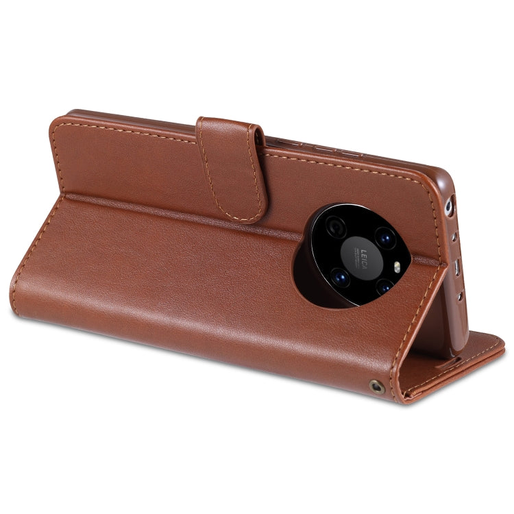 For Huawei Mate 40 AZNS Sheepskin Texture Horizontal Flip Leather Case with Holder & Card Slots & Wallet