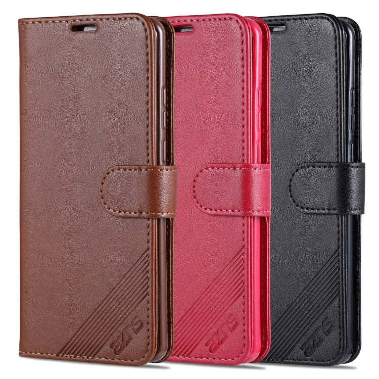 For Huawei Mate 40 AZNS Sheepskin Texture Horizontal Flip Leather Case with Holder & Card Slots & Wallet