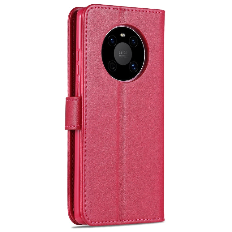 For Huawei Mate 40 Pro AZNS Sheepskin Texture Horizontal Flip Leather Case with Holder & Card Slots & Wallet