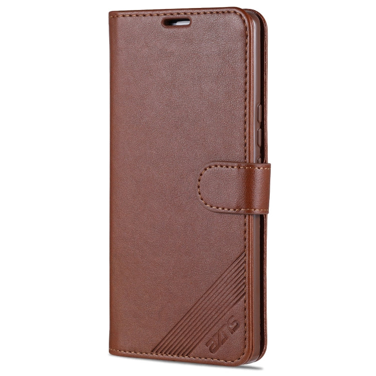 For Huawei nova 8 5G AZNS Sheepskin Texture Horizontal Flip Leather Case with Holder & Card Slots & Wallet