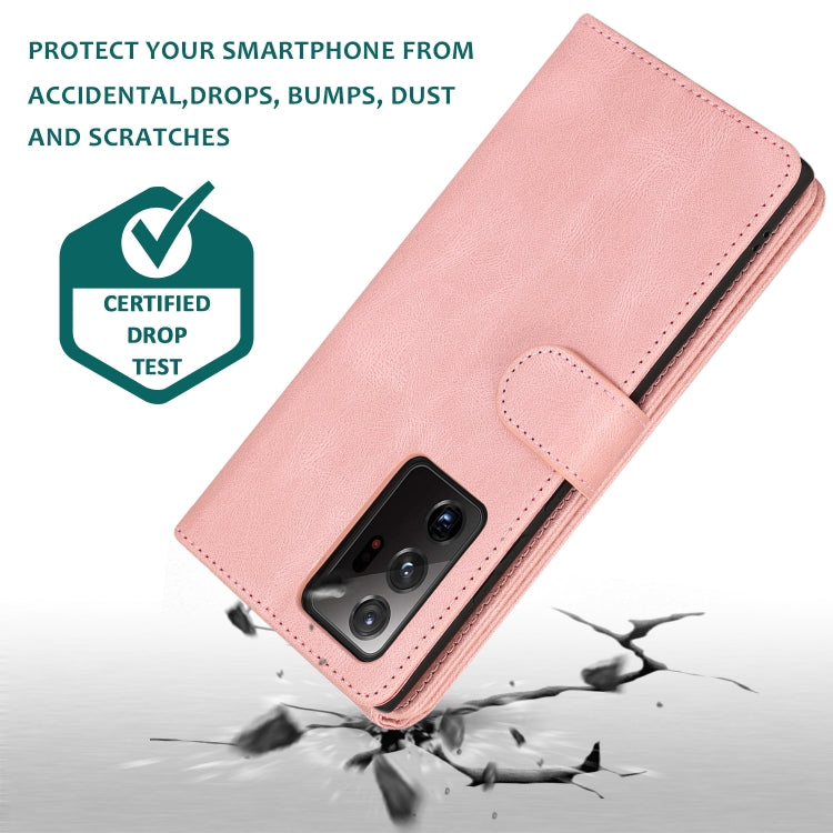 For Samsung Galaxy Note20 Ultra Skin-feel Crazy Horse Texture Zipper Wallet Bag Horizontal Flip Leather Case with Holder & Card Slots & Wallet & Lanyard